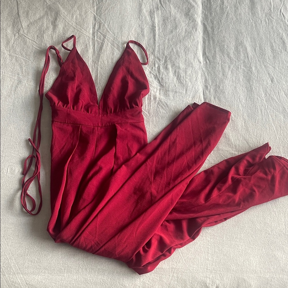 Showpo Red Women's Jumpsuit